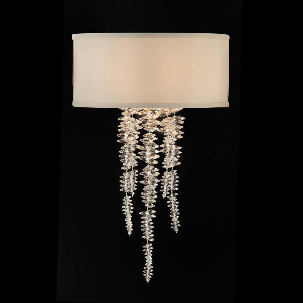 Cascading Crystal Waterfall One-Light Sconce | John Richard - AJC-8879
