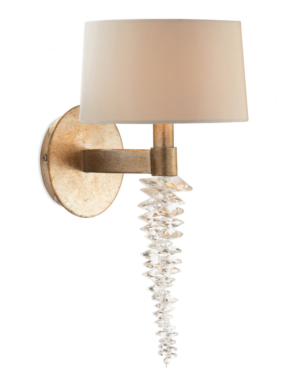 Cascading Crystal Waterfall One-Light Wall Sconce | John Richard - AJC-8880
