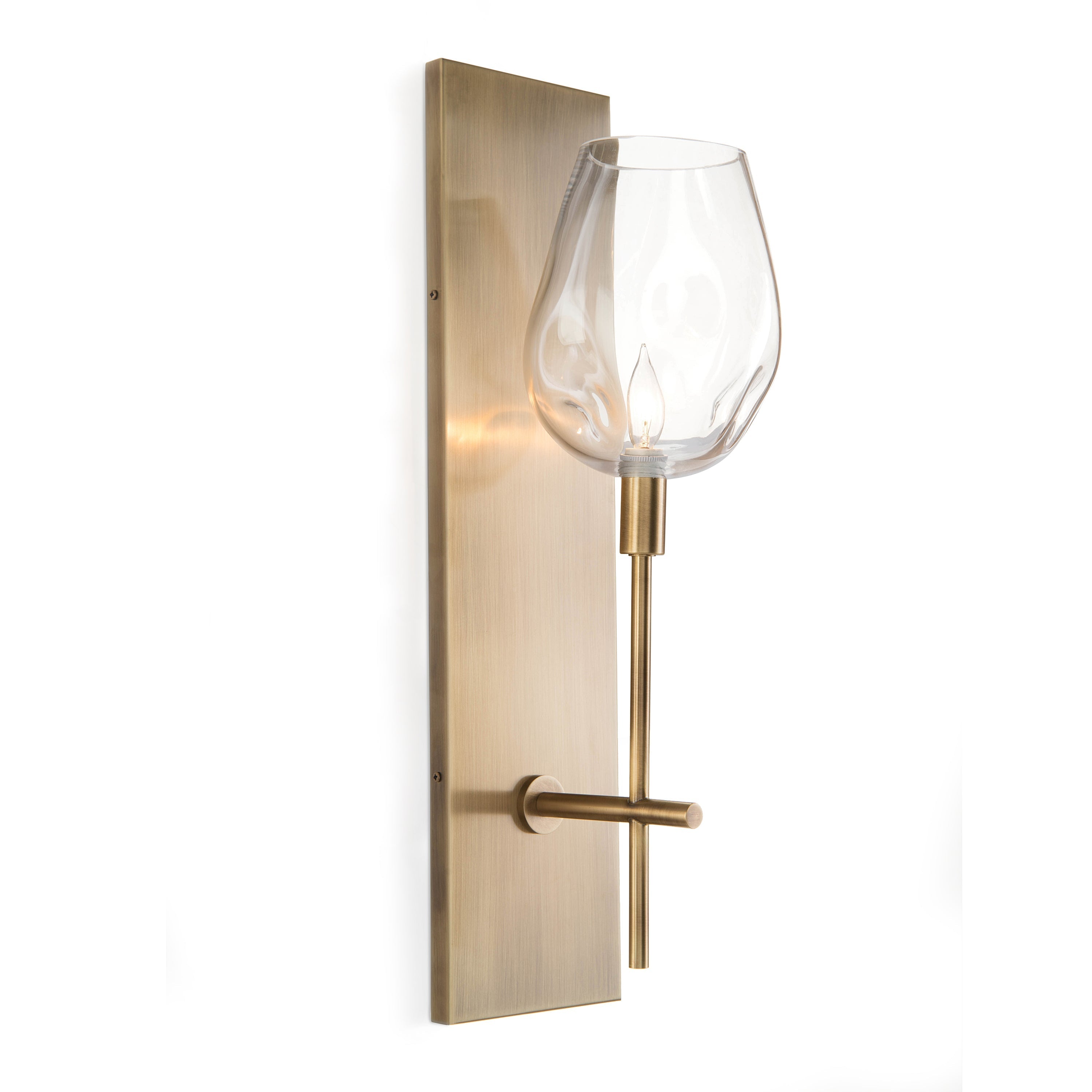 Glass Globe One-Light Wall Sconce | John Richard - AJC-8965