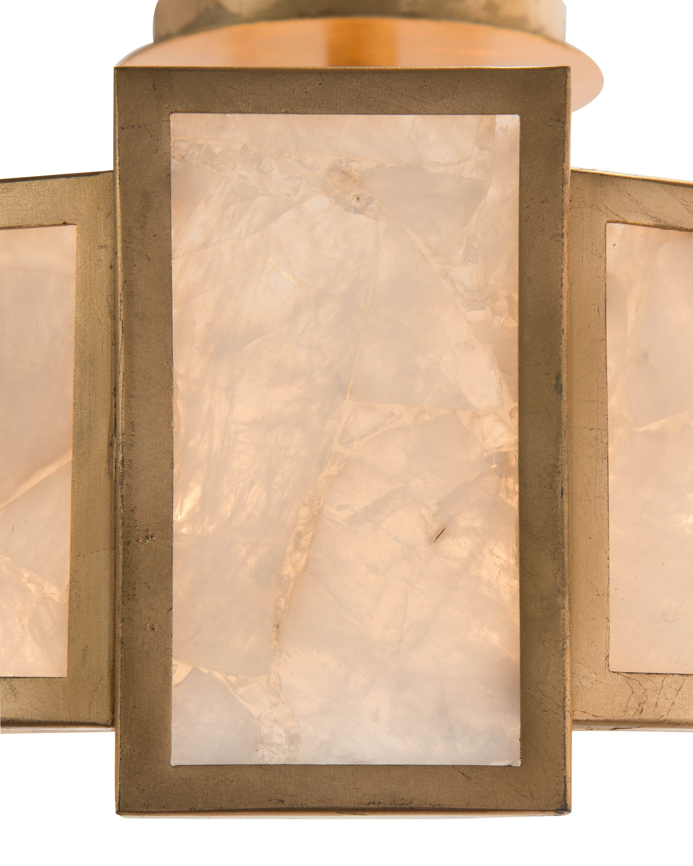 Calcite Panel Six-Light Semi-Flush | John Richard - AJC-8984