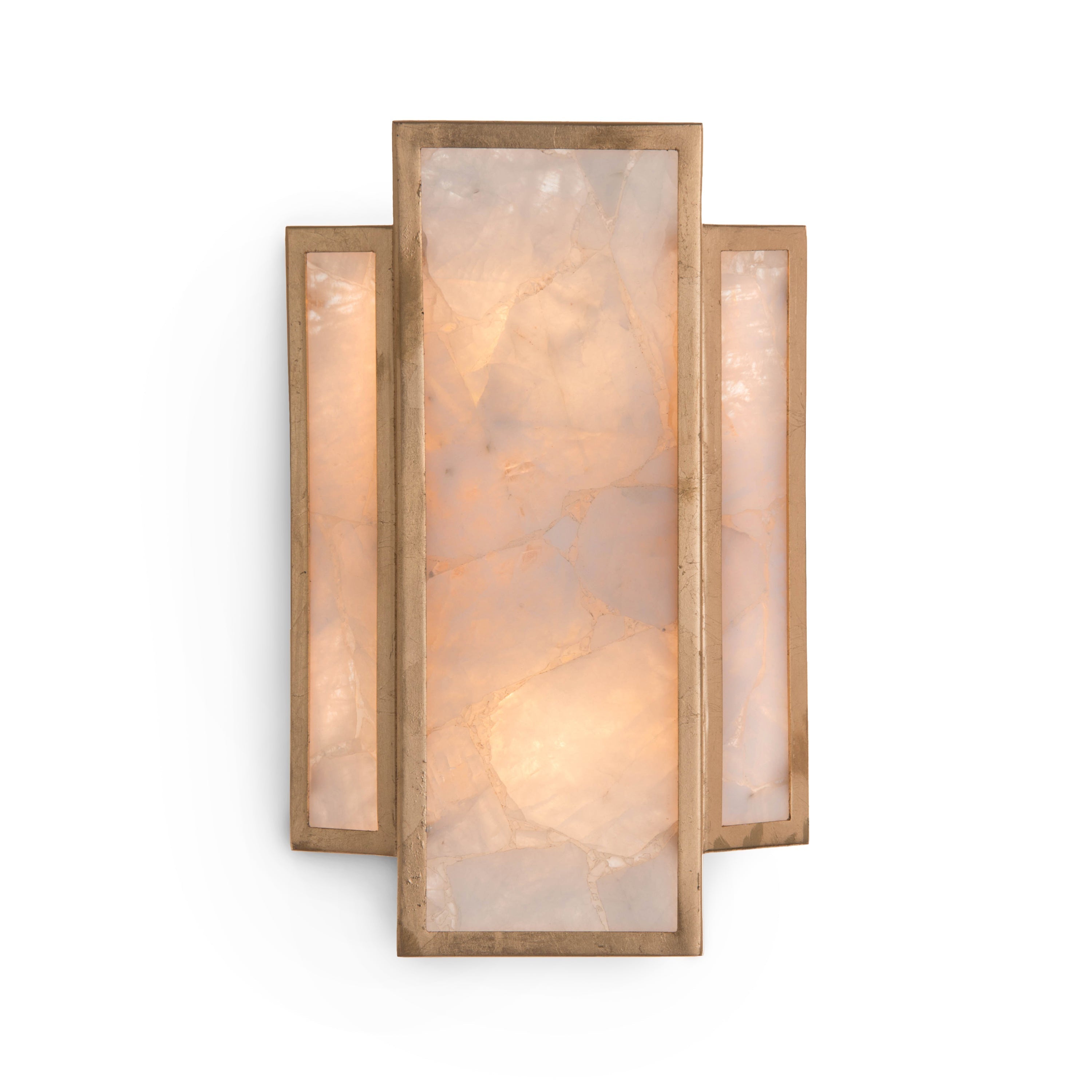 Calcite Panel Two-Light Wall Sconce | John Richard - AJC-8987