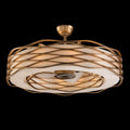 Ribbons of Gold Twelve-Light Pendant with Fan | John Richard - AJC-9021