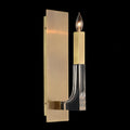 Acrylic And Brass Single-Light Wall Sconce | John Richard - AJC-9042