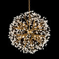 Spherical Twelve-Light Stone, Quartz Chandelier | John Richard - AJC-9082