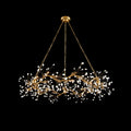 Waving Twelve-Light Stone, Quartz Chandelier | John Richard - AJC-9083