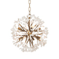 Ceres: Quartz Crystal Spherical Eight-Light Chandelier | John Richard - AJC-9095
