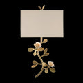 Stone, Quartz Flower Single-Light Wall Sconce | John Richard - AJC-9127