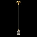 Faceted Chunk Crystal Single Droplight | John Richard - AJC-9136