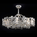 Eight-Light Chandelier with Fan | John Richard - AJC-9171