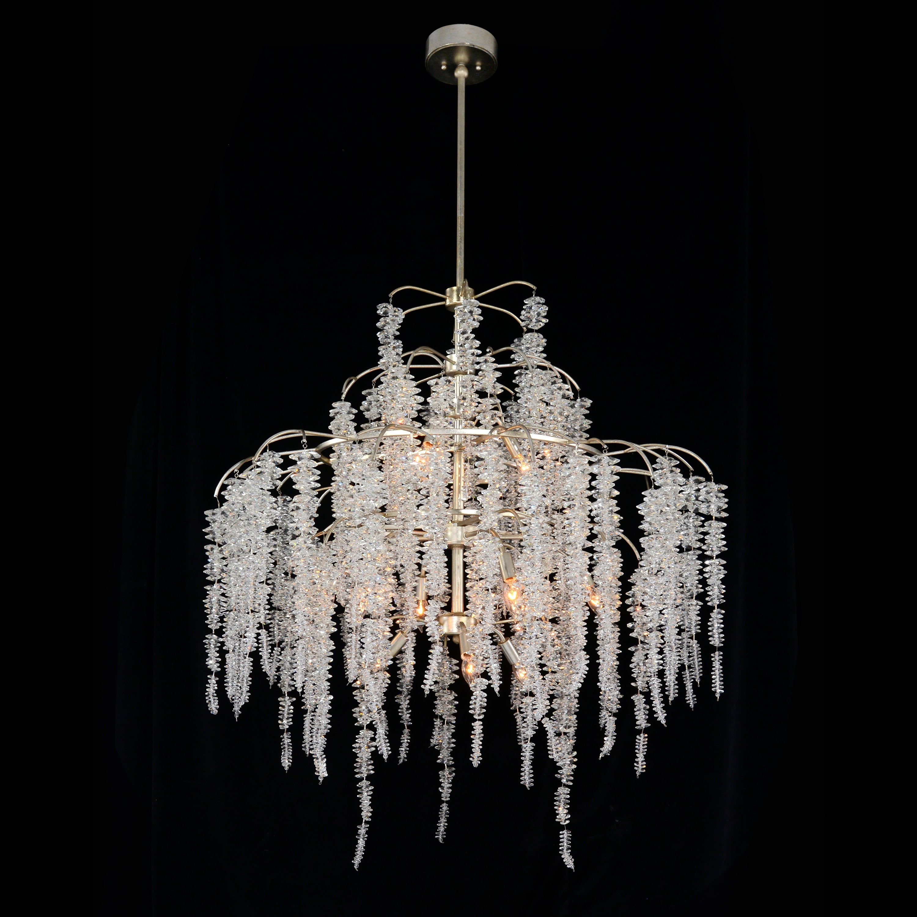 Cascading Crystal Twelve-Light Chandelier | John Richard - AJC-9174