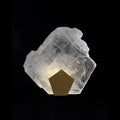 Moonlight Sonata: Selenite Pane Single-Light Wall Sconce In Antique Brass Finish | John Richard - AJC-9188