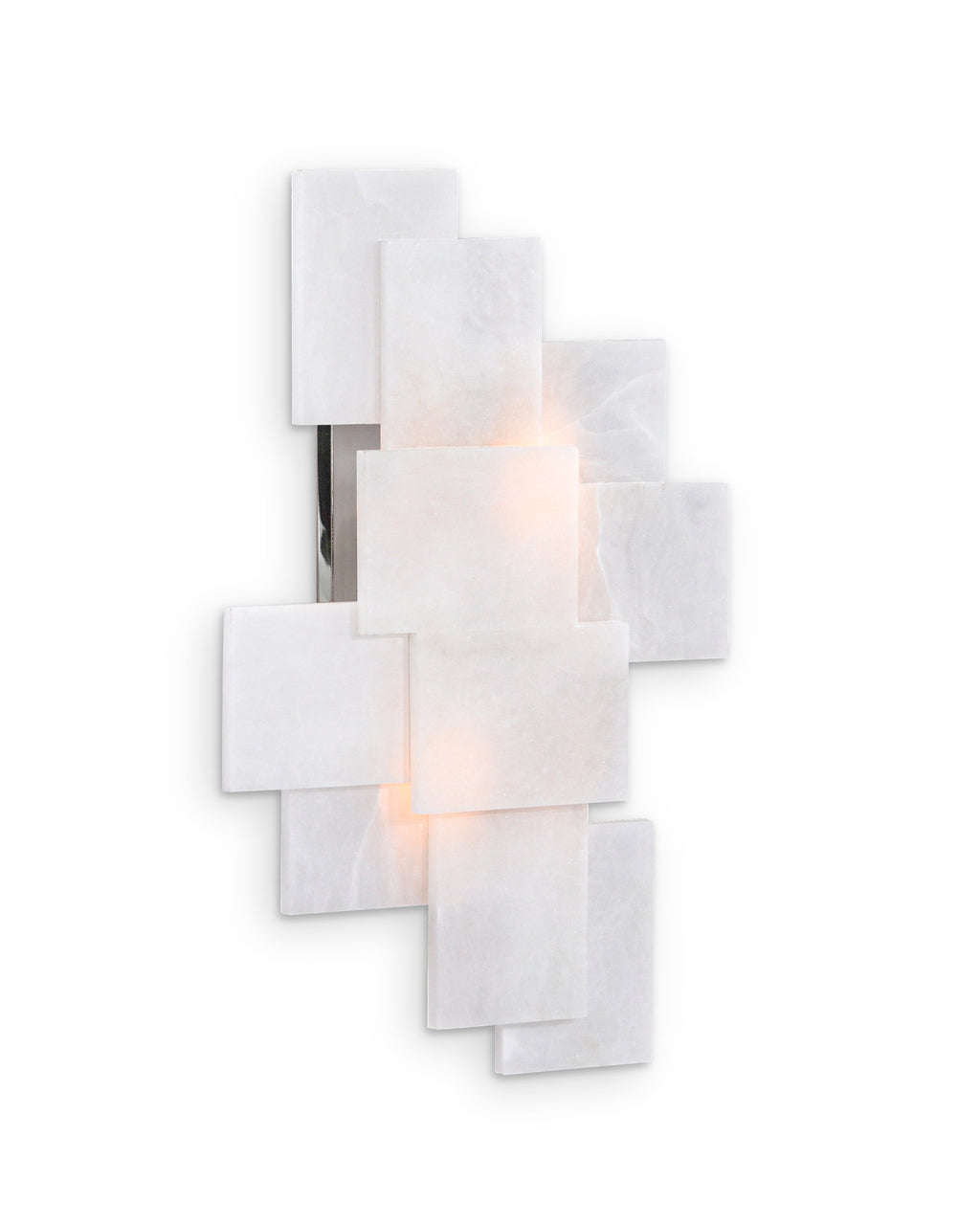 Stone, Alabaster Wall Sconce With A Nod To Mondrian | John Richard - AJC-9212