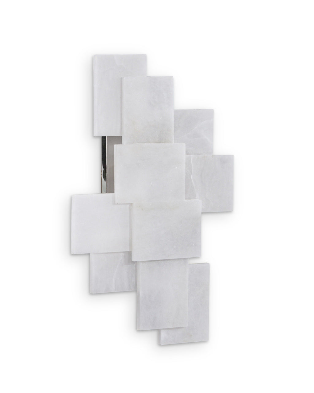 Stone, Alabaster Wall Sconce With A Nod To Mondrian | John Richard - AJC-9212