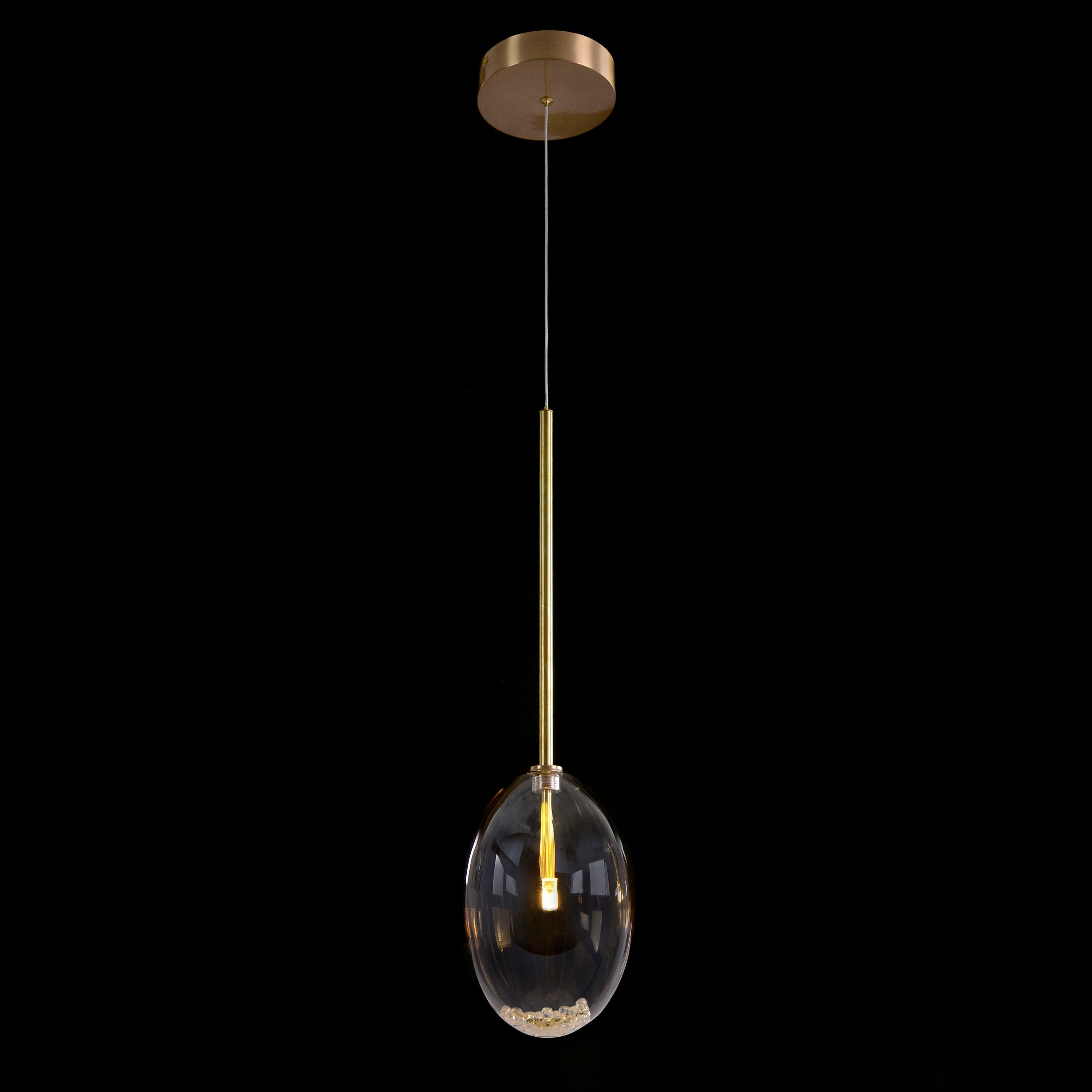 Echo: Glass Globe Single Droplight | John Richard - AJC-9231