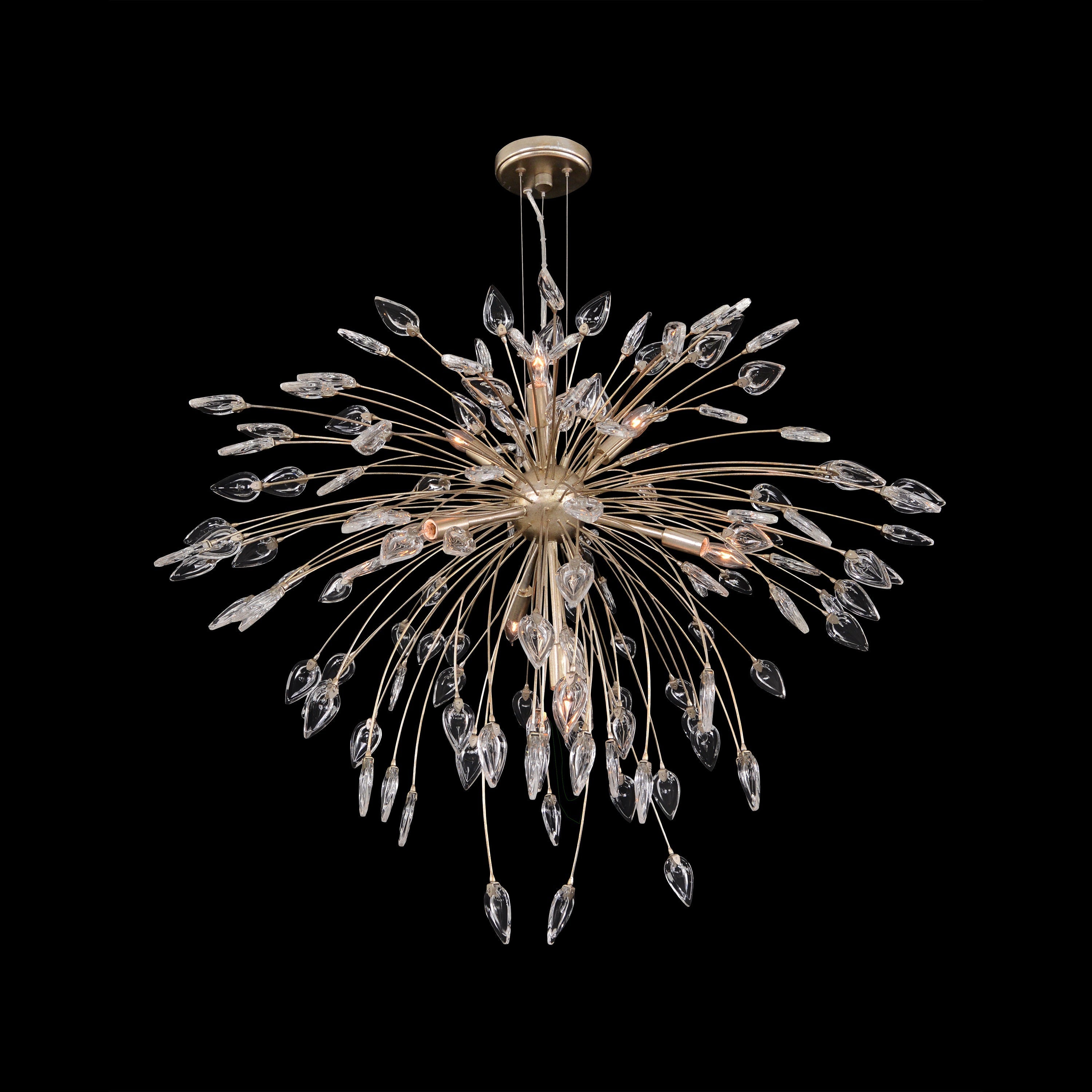 Reveille: Crystal Constellation Seven-Light Pendant Chandelier | John Richard - AJC-9243