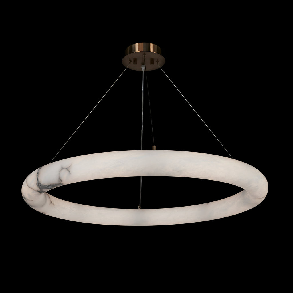 Alabaster Halo Pendant, Large | John Richard - AJC-9405
