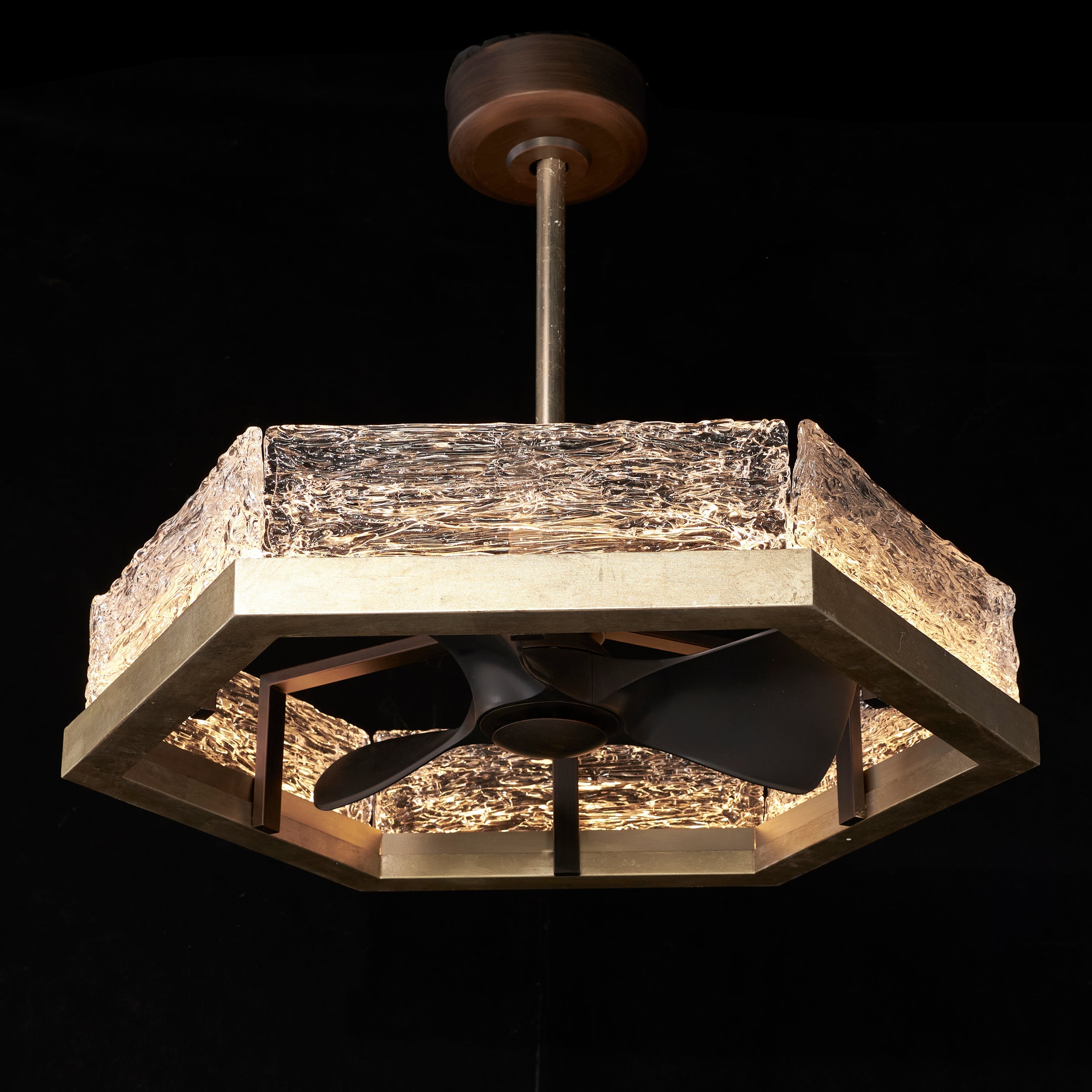 Lucian Chandelier with Fan | John Richard - AJC-9423
