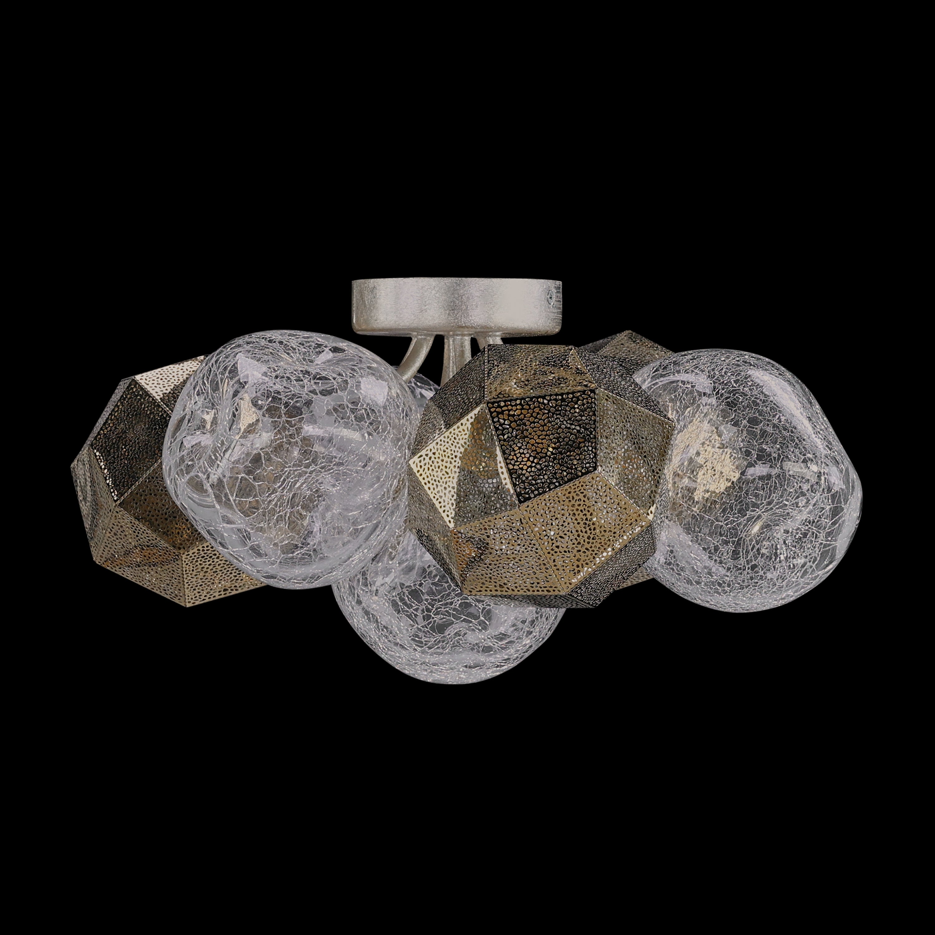 Vivaldi Three-Light Semi-Fush Mount | John Richard - AJC-9456