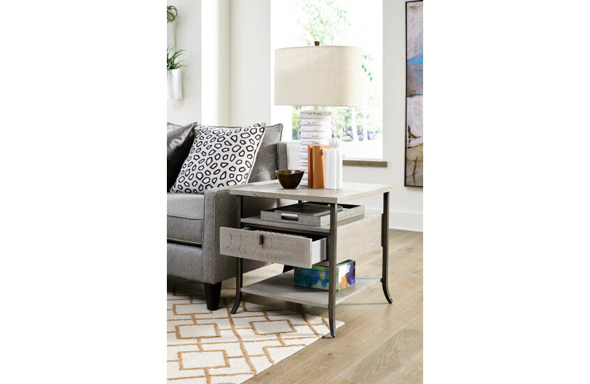 ROCKFORD RECTANGULAR DRAWER END TABLE Room 1