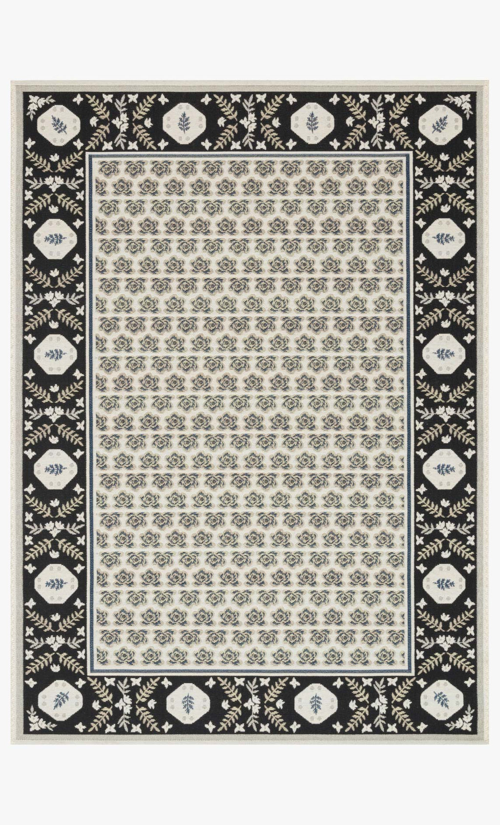 AME-03 RP GEOMETRIC ROSE BLACK