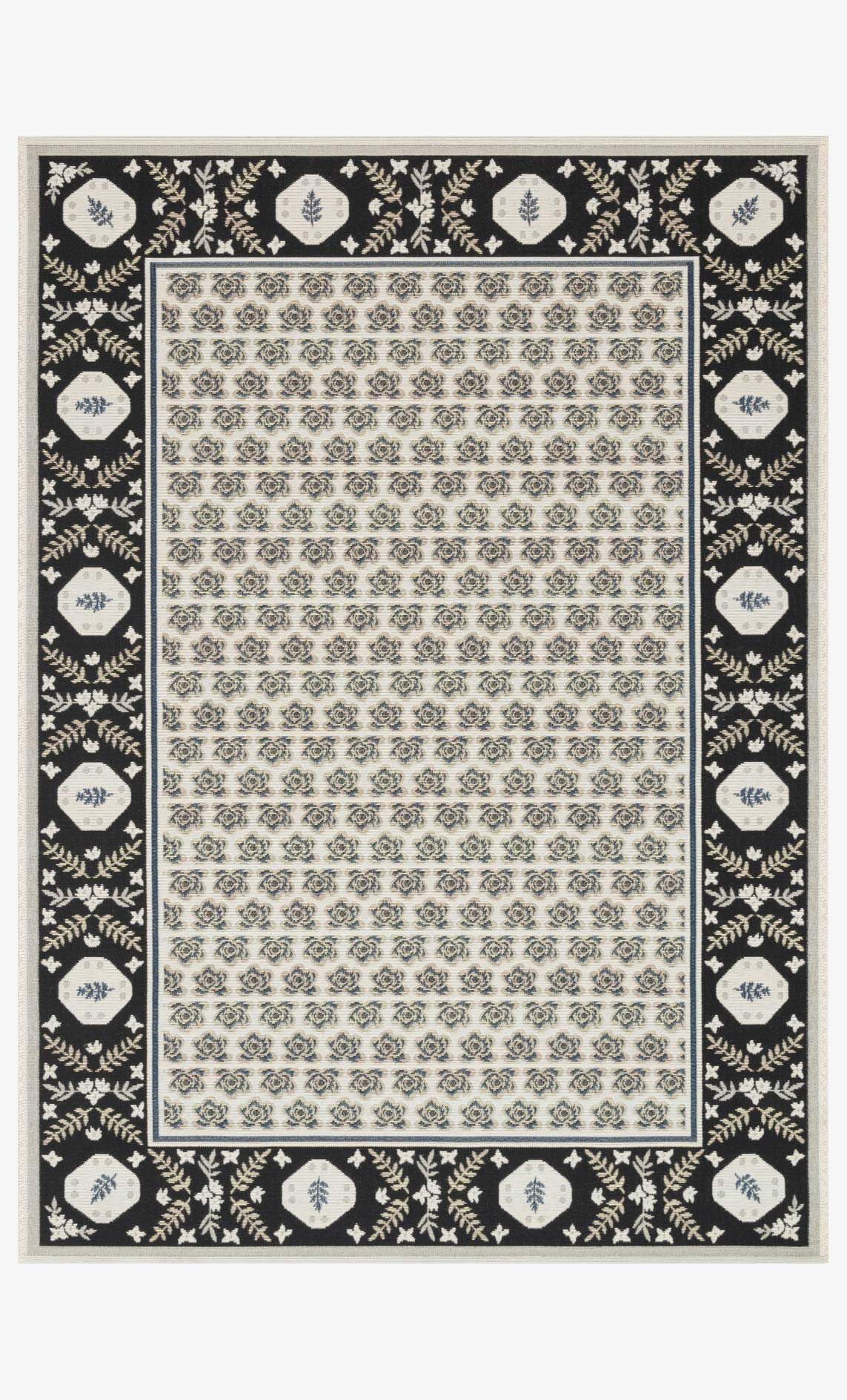 AME-03 RP GEOMETRIC ROSE BLACK