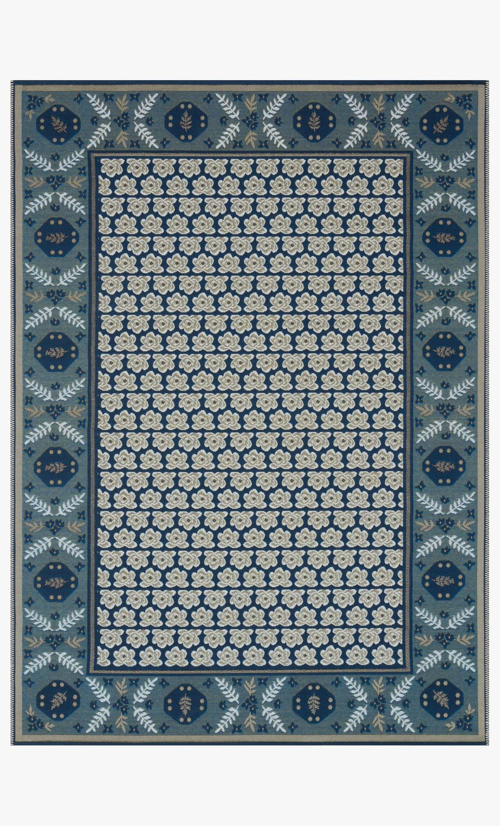 AME-03 RP GEOMETRIC ROSE NAVY
