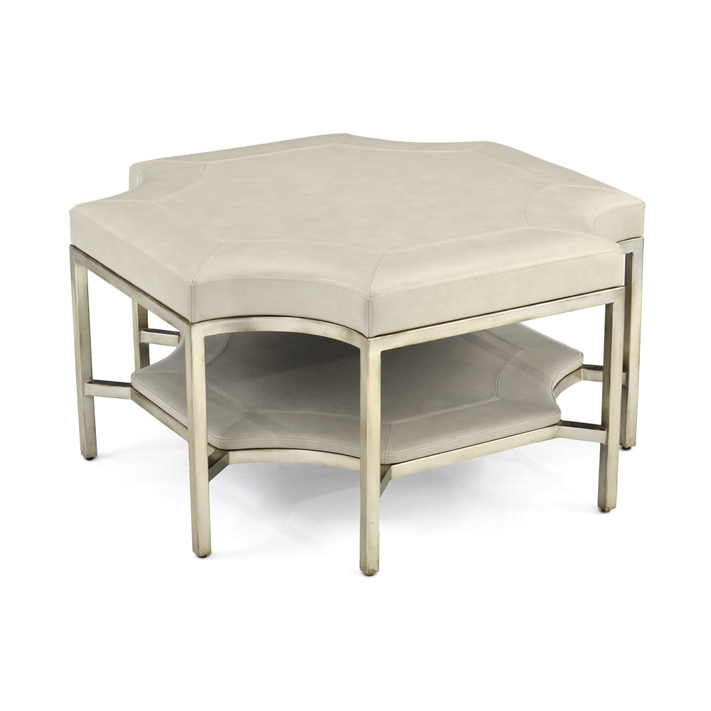 Parkdale Ottoman | John-Richard - AMF-1653V226-LTGY-AS