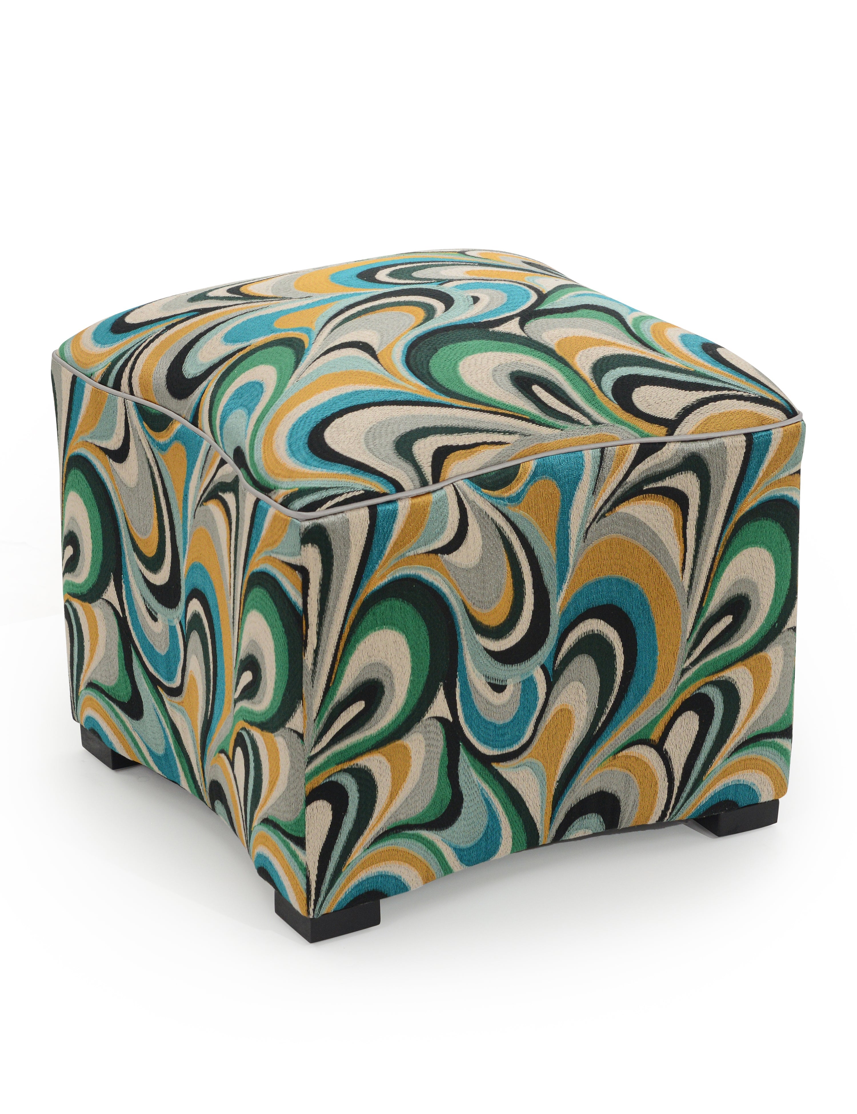 Curved Ottoman - 4068 | John Richard - AMQ-1207-4068-AS