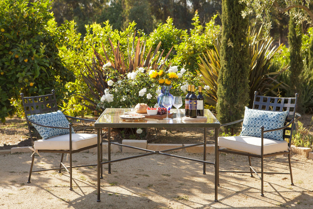 Provence Dining Chair in Canvas Flax w/ Self Welt