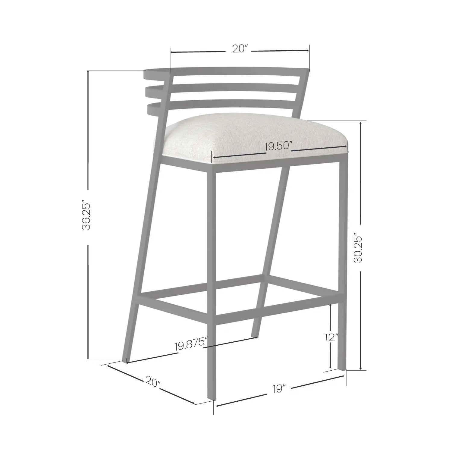 Arlo B248H30XS dimensions for the 30"