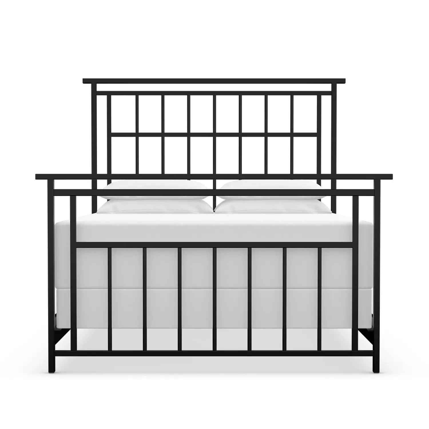 Aspen 1120 queen CBMPF MatteBlack finish front