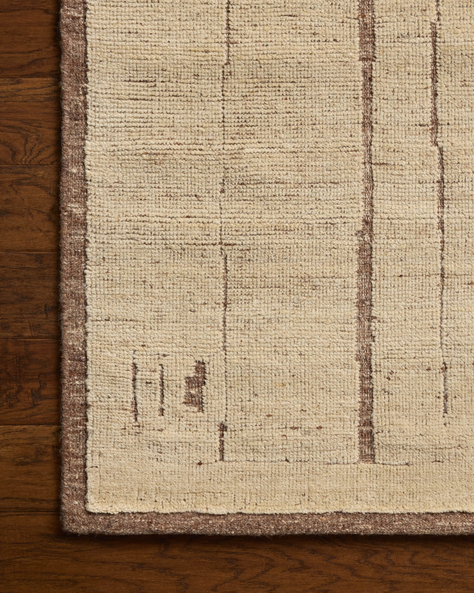BEC-01 BROWN / ANT. IVORY