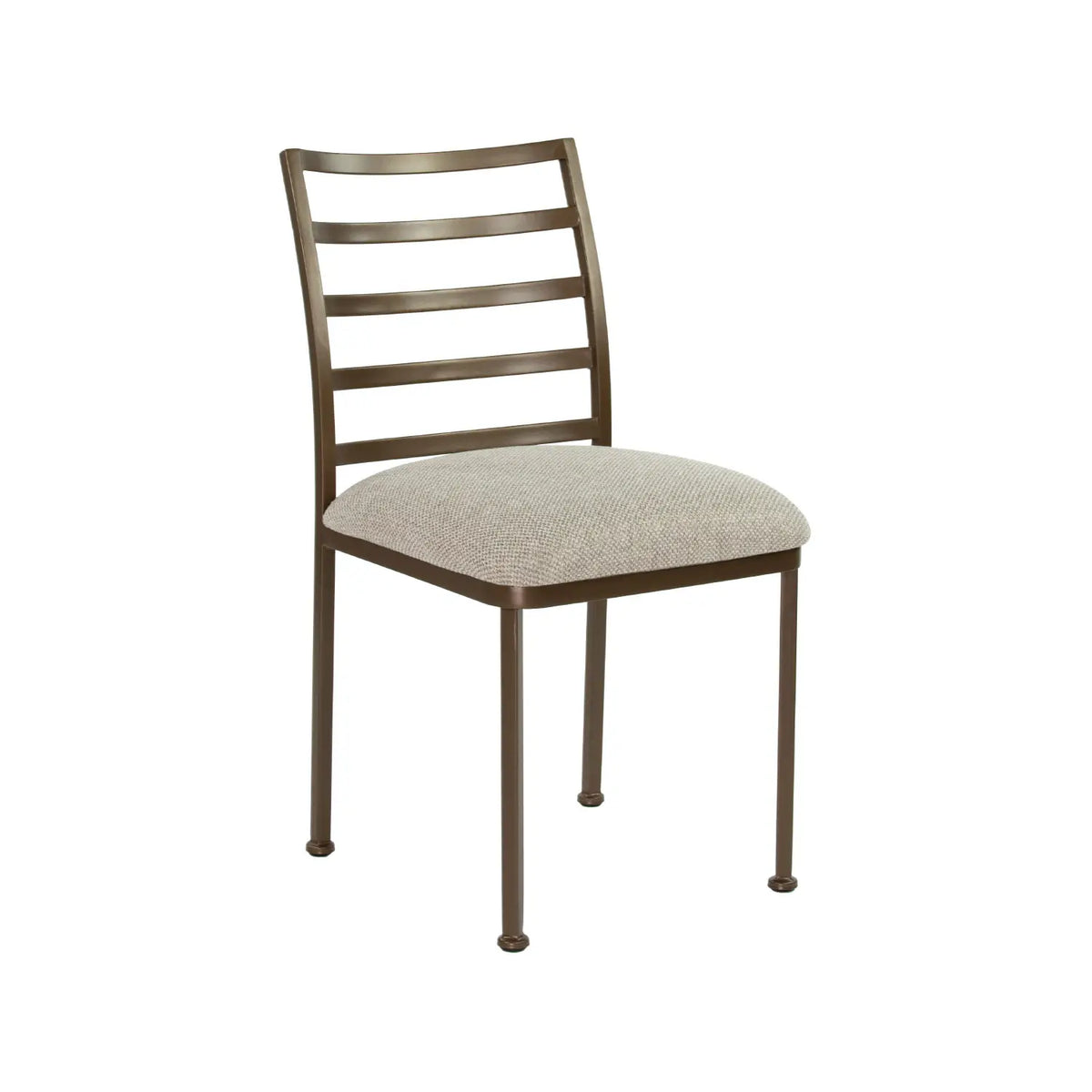 Benton Chair DC731H18 Expresso finish with Whitaker Sand fabric