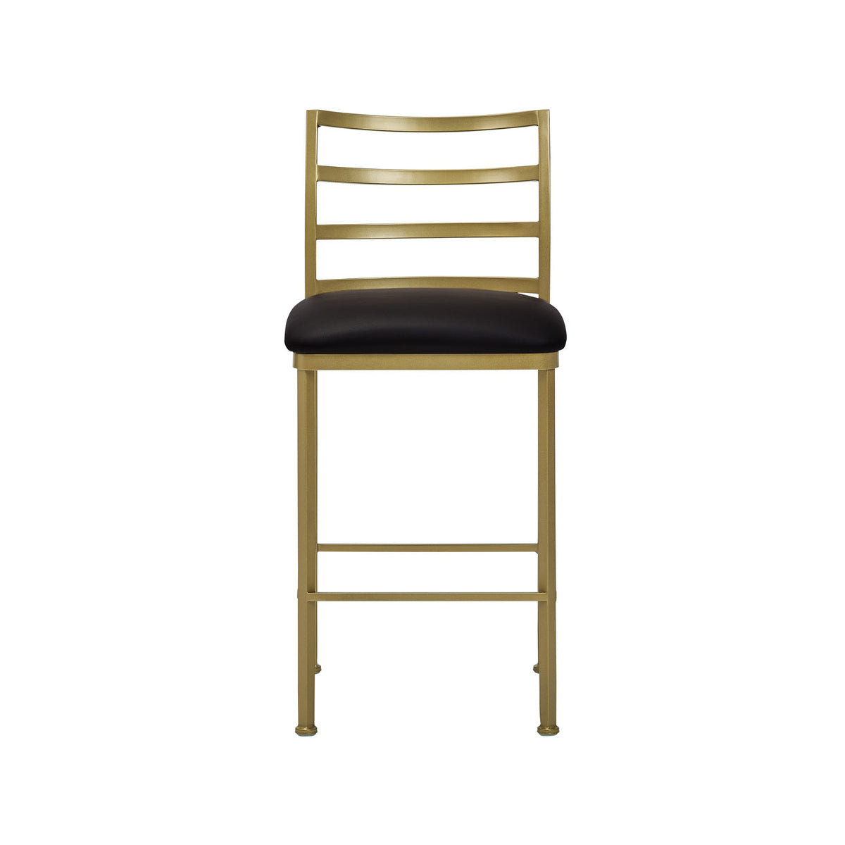 Benton B231H26XS OpaqueGold finish DillonBlack fabric front