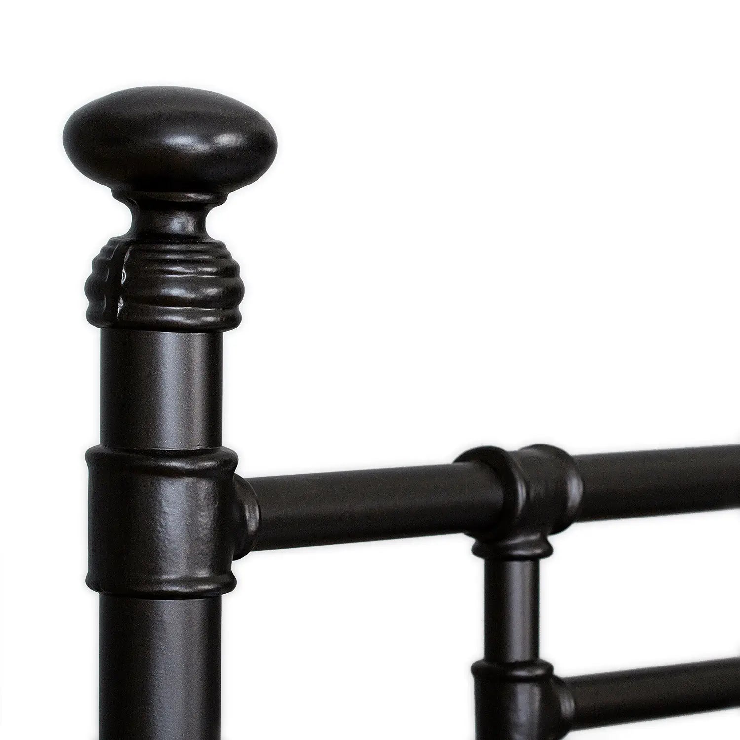 Blake 1094 queen CBMPF BlackSuede finish closeup2 C