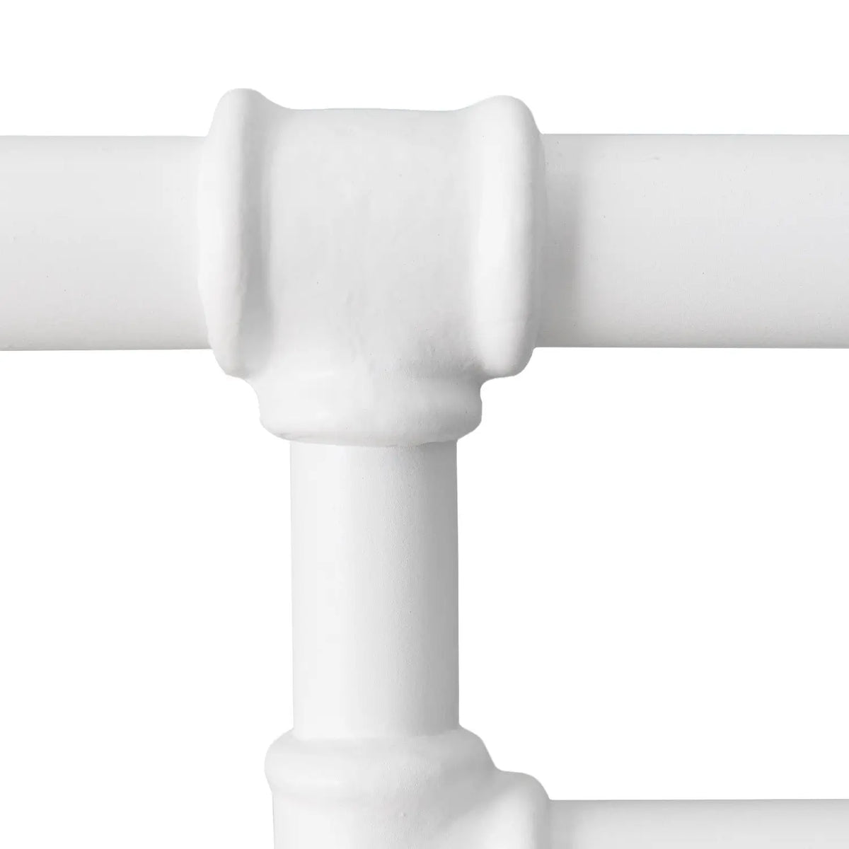 Blake 1094 twin HBMS MatteWhite finish closeup1 C