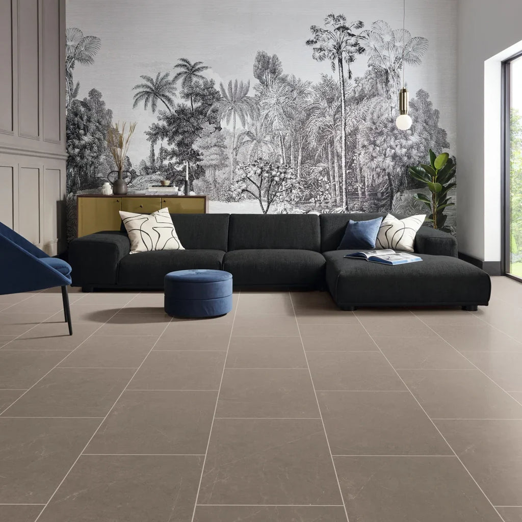 Karndean Luxury Vinyl Korlok Select Tile Grey Castello Marble