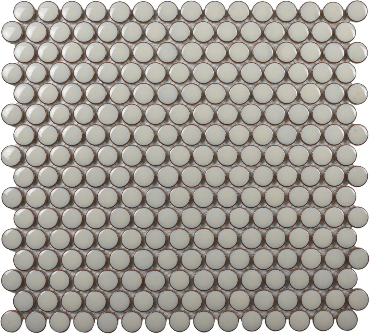 Roca Tile - 12 x 12 Inch Penny Round Mosaic