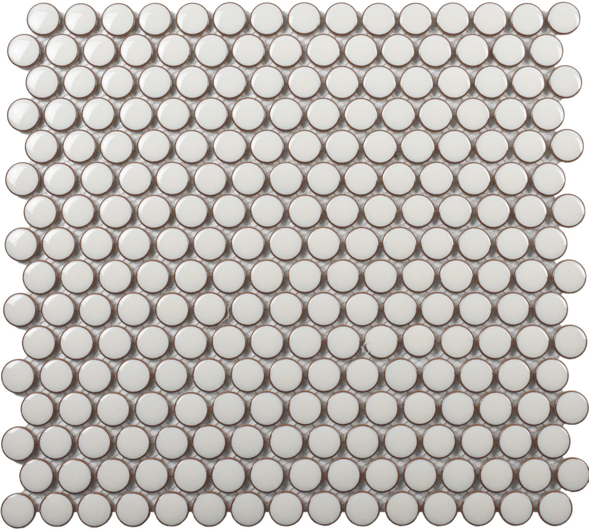 Roca Tile - 12 x 12 Inch Penny Round Mosaic
