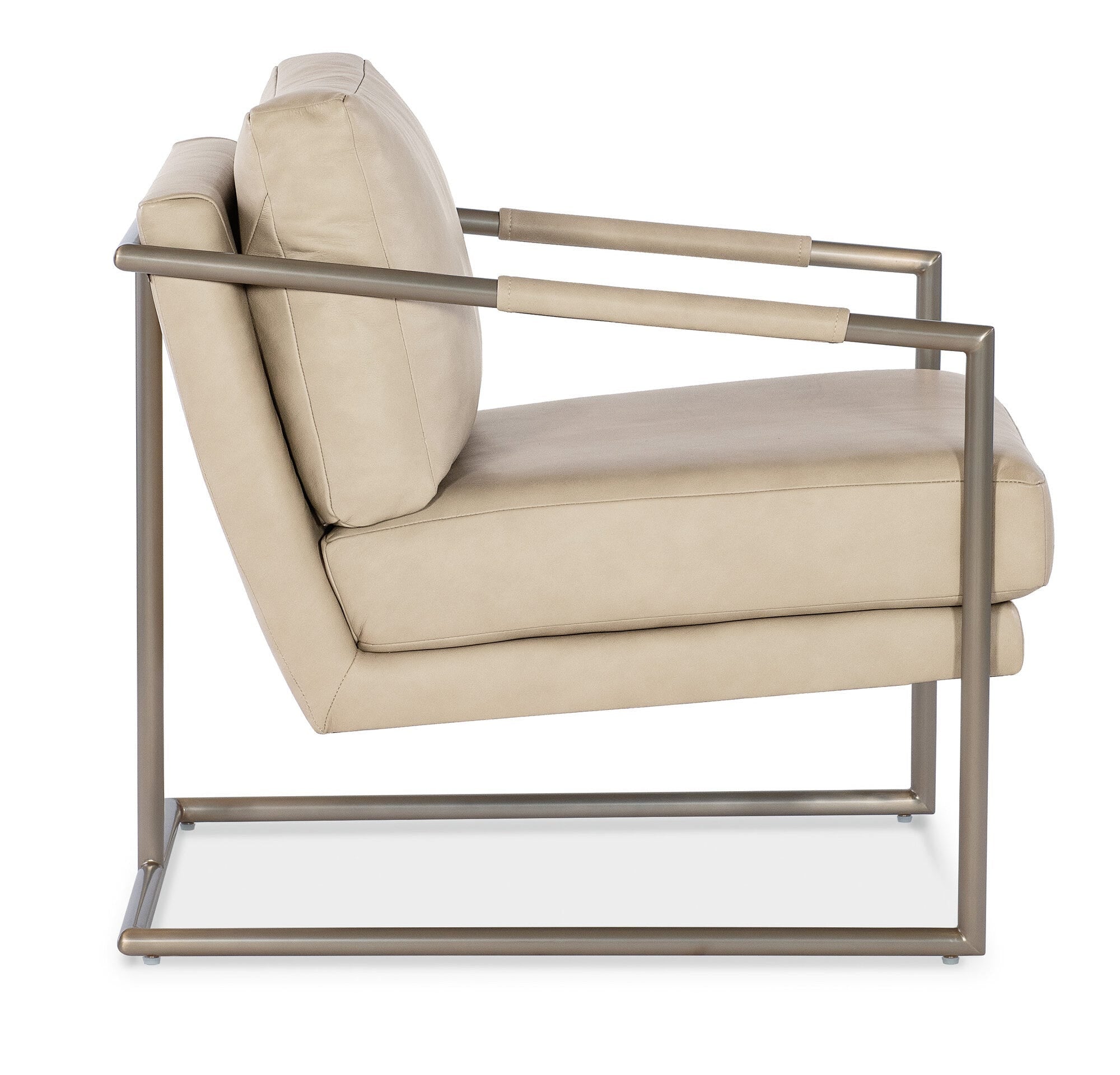 Moody Metal Chair Side Image