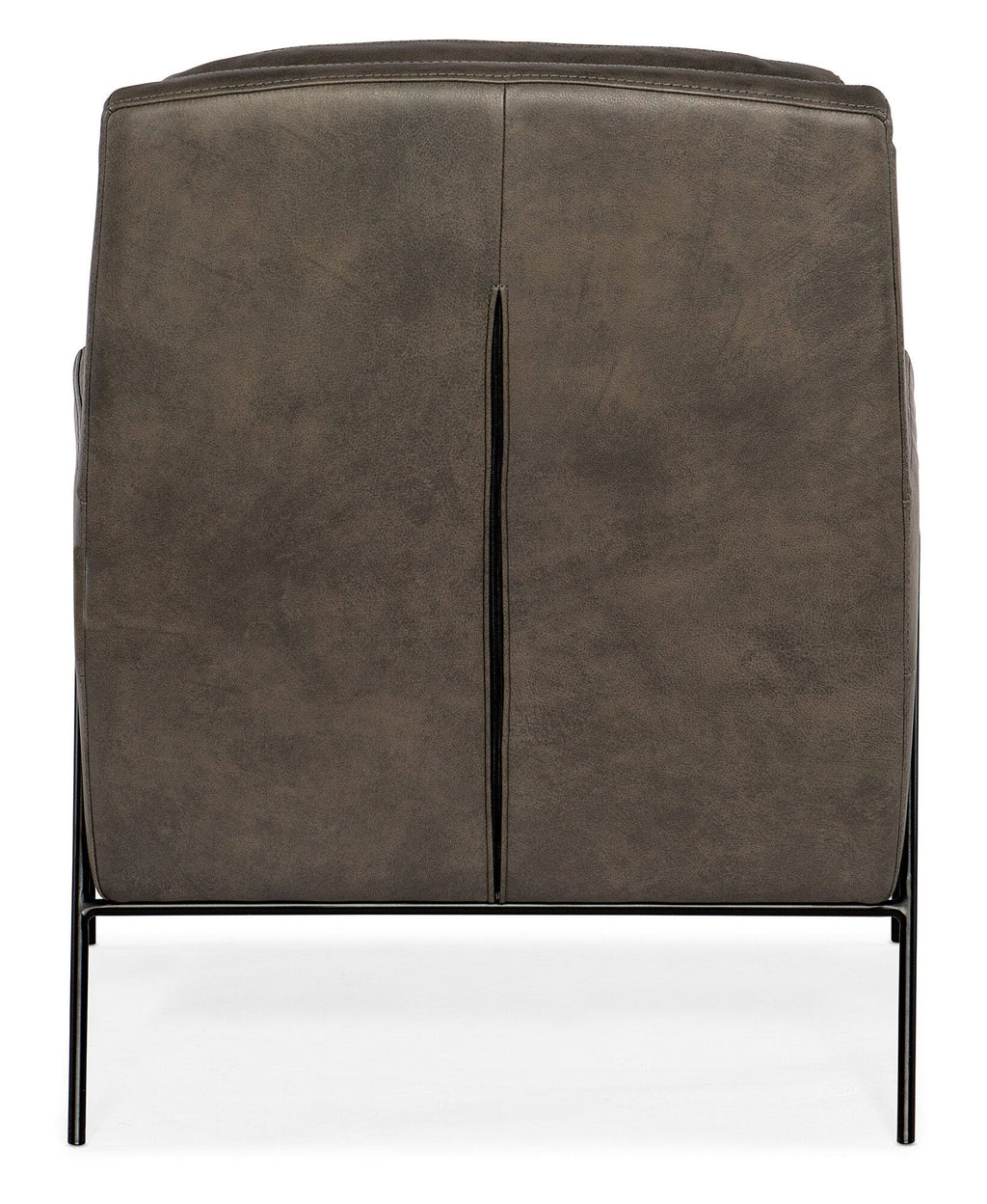 Amette Metal Frame Club Chair - Back Silo Image