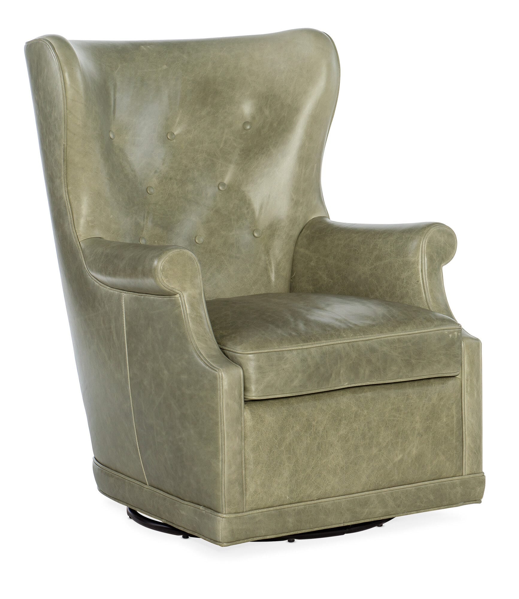 Mai Wing Swivel Club Chair - Silo Image 1