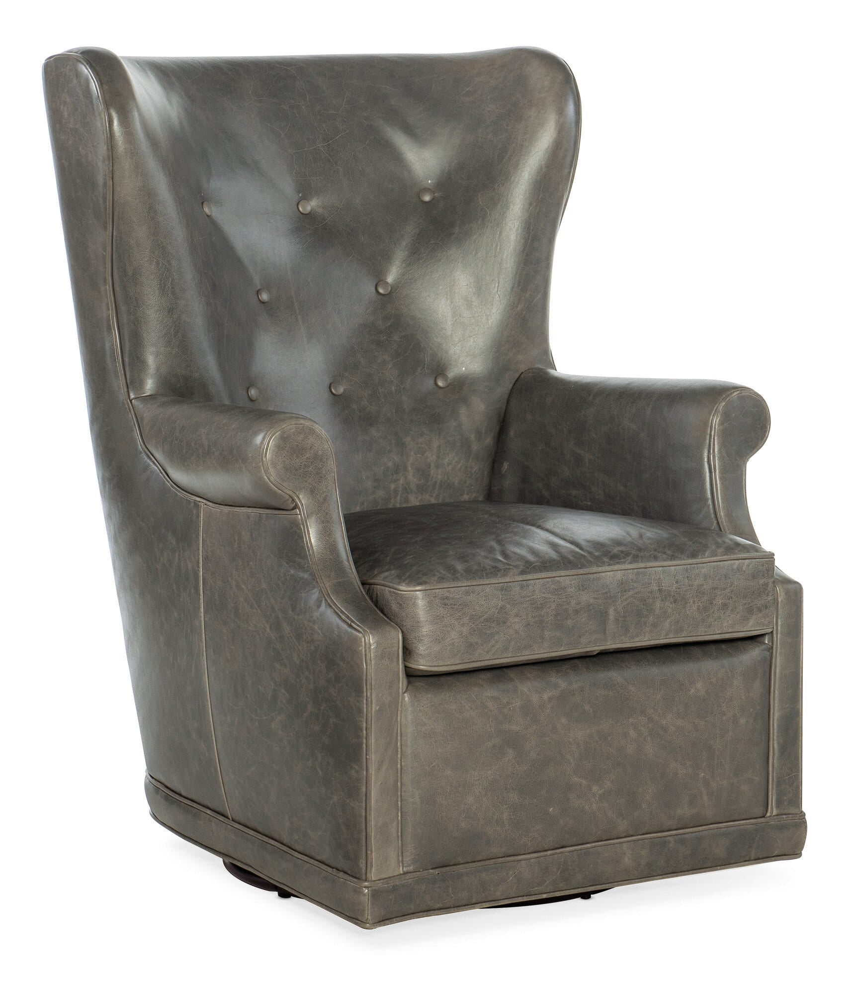 Mai Wing Swivel Club Chair - Silo Image 1