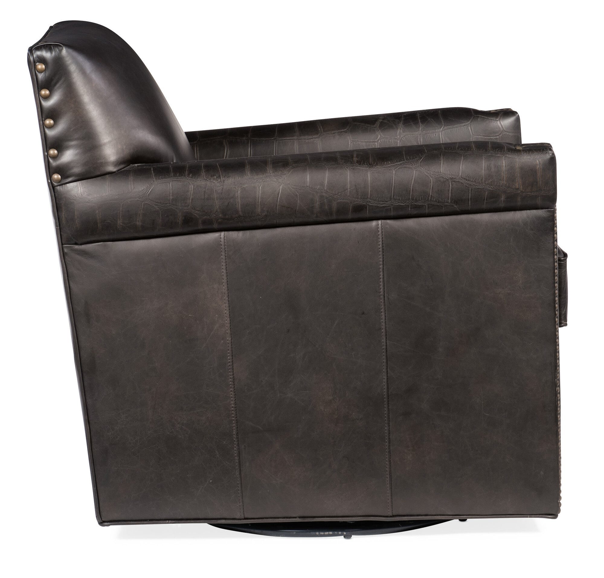 Potter Swivel Club Chair - Side