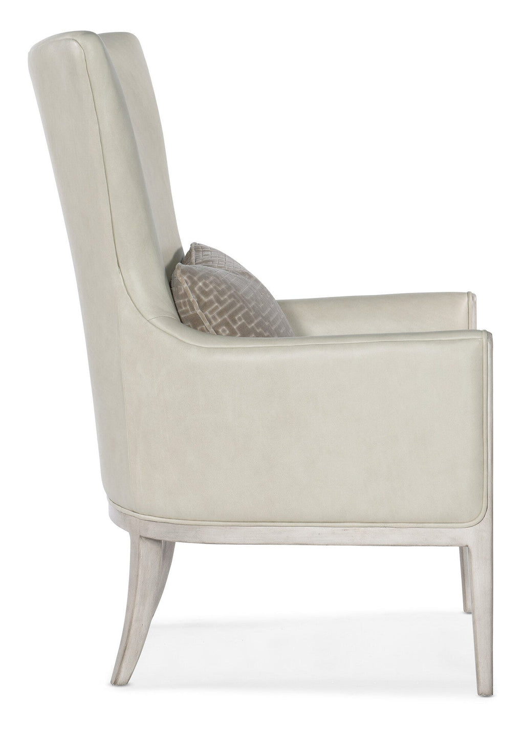 Kyndall Club Chair with Accent Pillow - Side Image