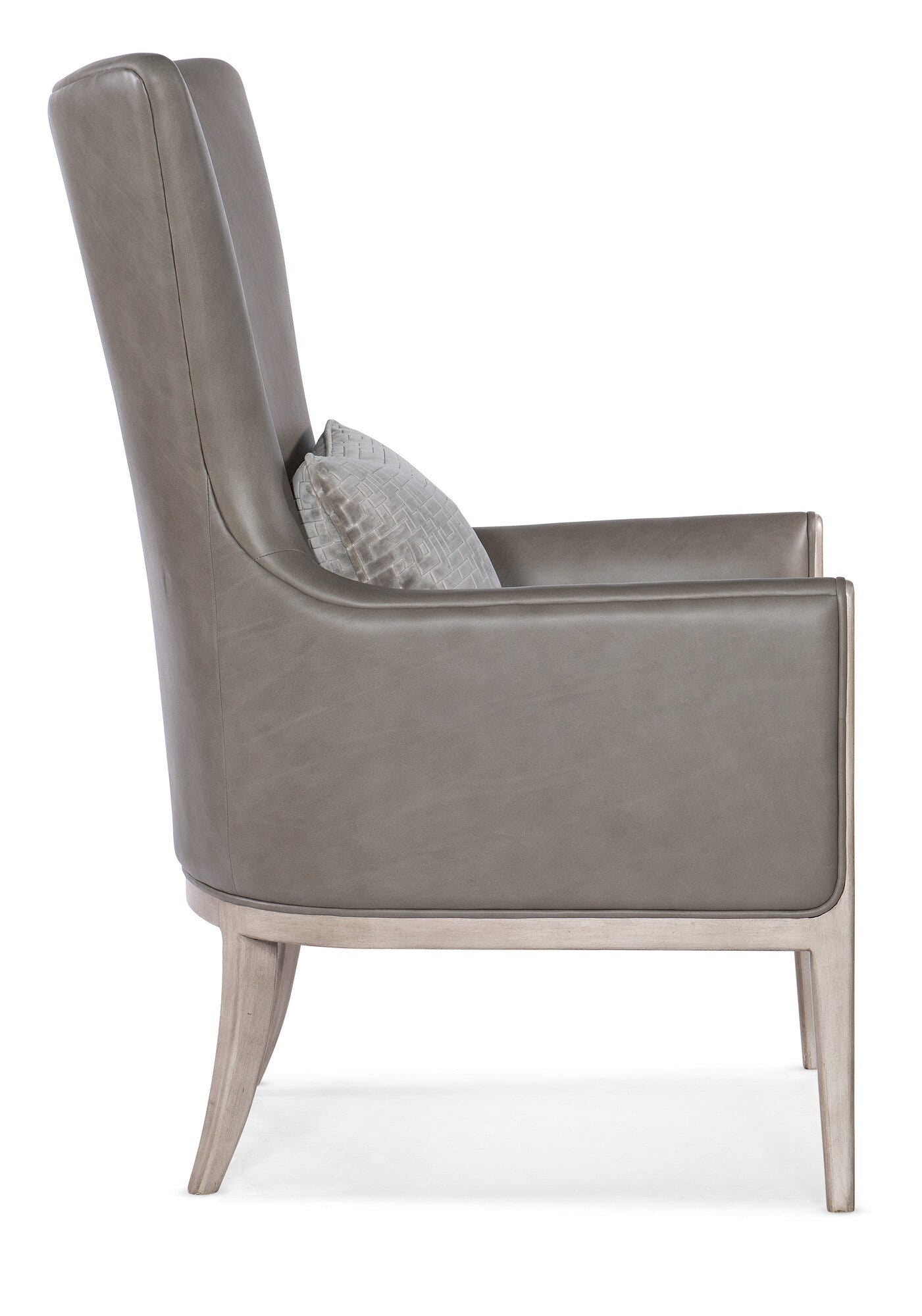 Kyndall Club Chair with Accent Pillow - Side Image