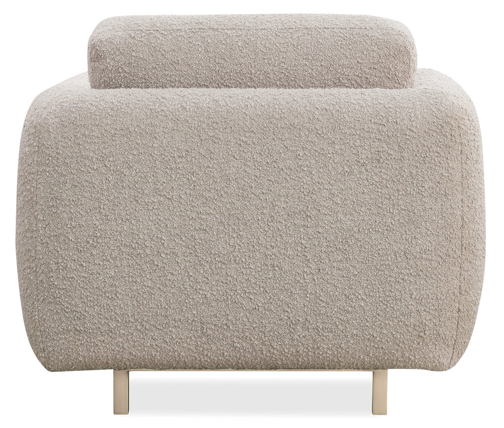 Dawson Hidden Swivel Accent Chair - Back Silo