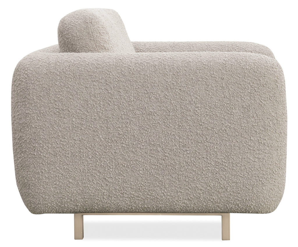 Dawson Hidden Swivel Accent Chair - Side Silo