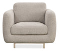 Dawson Hidden Swivel Accent Chair - Straight Silo