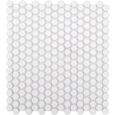 Roca Tile - Penny Round 12 x 12 Inch Mosaic